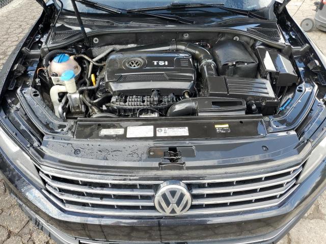1VWBT7A39HC085543 - 2017 VOLKSWAGEN PASSAT SE შავი ფოტო 11