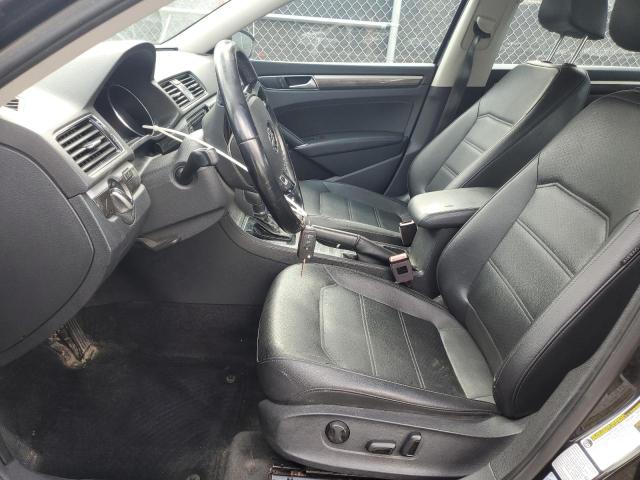 1VWBT7A39HC085543 - 2017 VOLKSWAGEN PASSAT SE შავი ფოტო 7