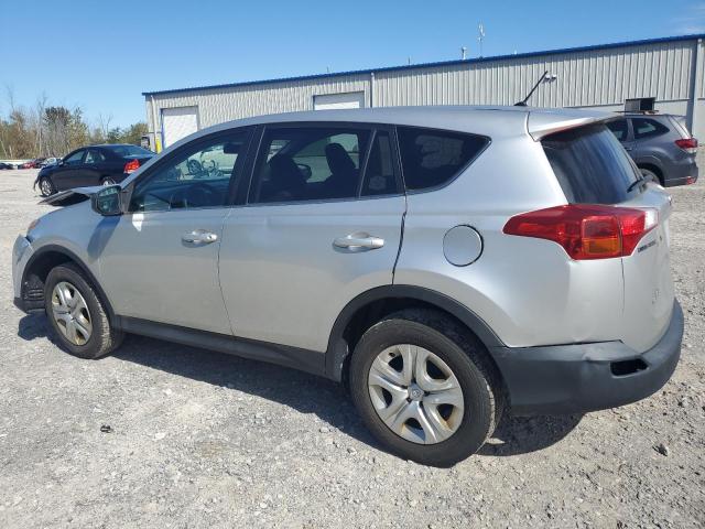 2T3BFREV9DW039574 - 2013 TOYOTA RAV4 LE ვერცხლისფერი ფოტო 2