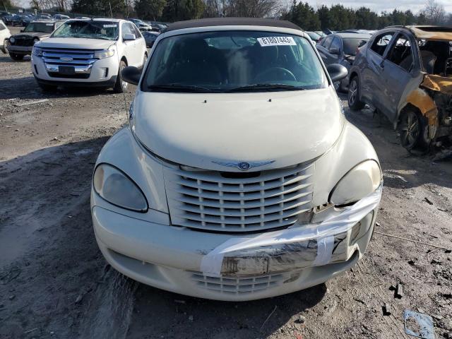 3C3EY55E25T629130 - 2005 CHRYSLER PT CRUISER TOURING CREAM photo 5