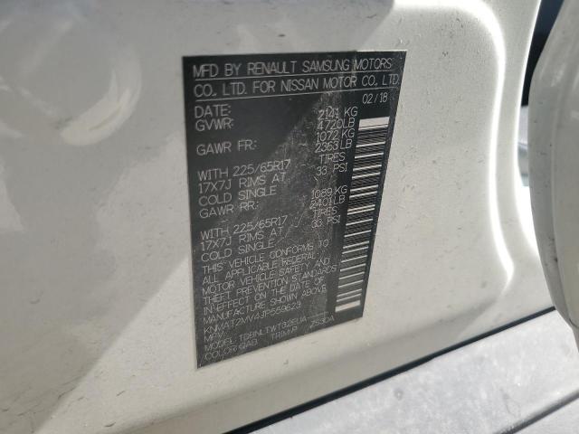 KNMAT2MV4JP559623 - 2018 NISSAN ROGUE S WHITE photo 13