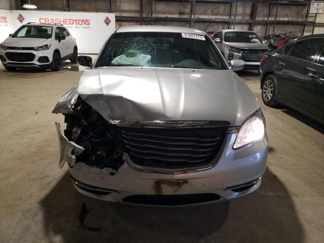 1C3BC1FG7BN610434 - 2011 CHRYSLER 200 TOURING SILVER photo 5