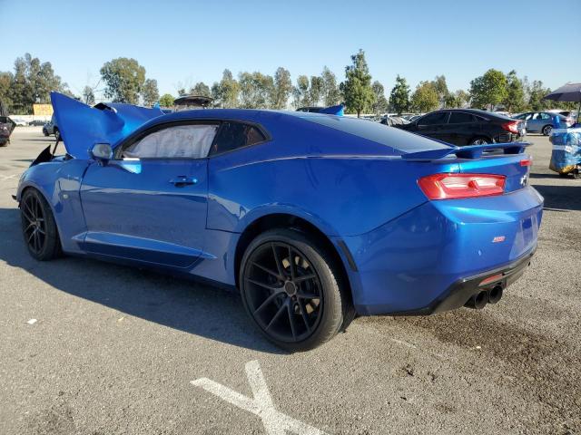 1G1FH1R75H0113634 - 2017 CHEVROLET CAMARO SS BLUE photo 2