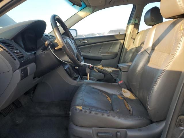 1HGCM56865A036063 - 2005 HONDA ACCORD EX Темно-сірий фото 7