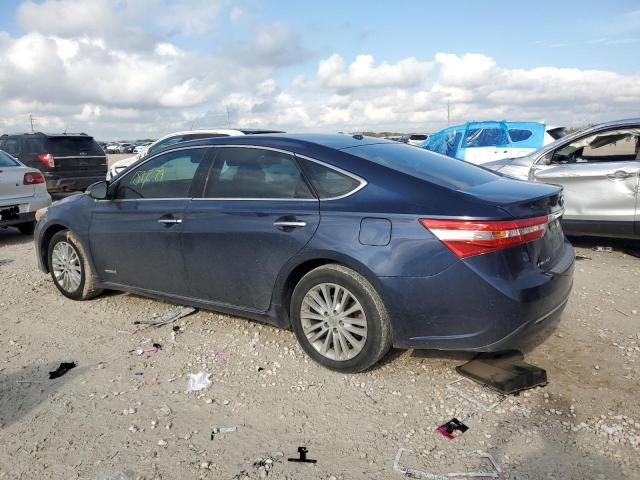 4T1BD1EB8EU033482 - 2014 TOYOTA AVALON HYBRID BLUE photo 2