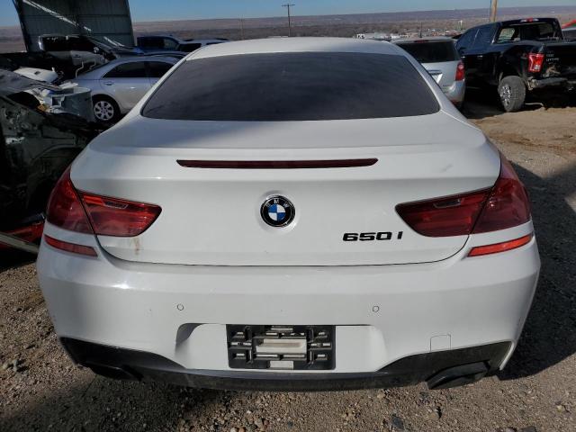 WBAYM9C53ED248307 - 2014 BMW 650 I WHITE photo 6