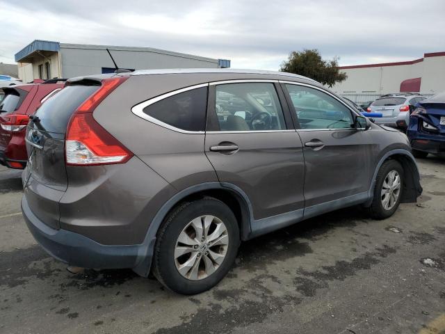 2HKRM3H75EH559584 - 2014 HONDA CR-V EXL BROWN photo 3