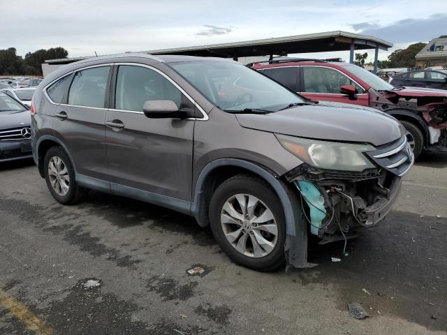 2HKRM3H75EH559584 - 2014 HONDA CR-V EXL BROWN photo 4