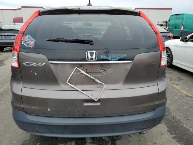 2HKRM3H75EH559584 - 2014 HONDA CR-V EXL BROWN photo 6