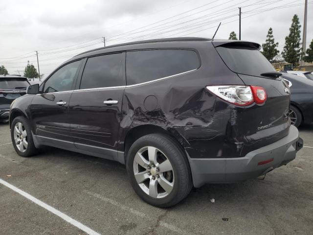 1GNER23D09S125739 - 2009 CHEVROLET TRAVERSE LT 勃艮第红 照片 2