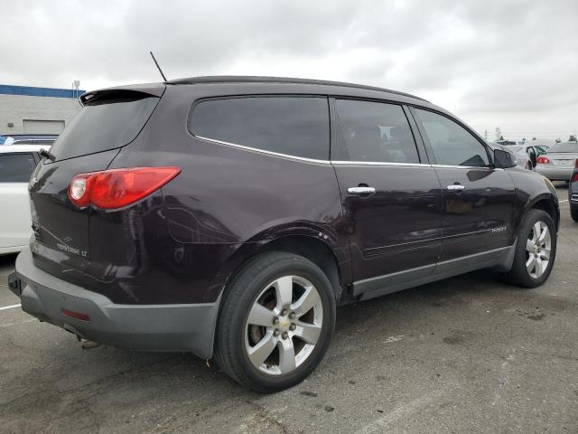 1GNER23D09S125739 - 2009 CHEVROLET TRAVERSE LT 勃艮第红 照片 3