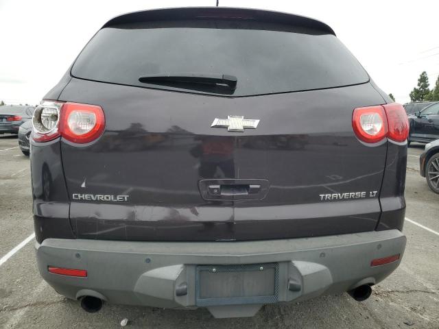 1GNER23D09S125739 - 2009 CHEVROLET TRAVERSE LT 勃艮第红 照片 6