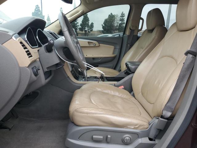 1GNER23D09S125739 - 2009 CHEVROLET TRAVERSE LT 勃艮第红 照片 7