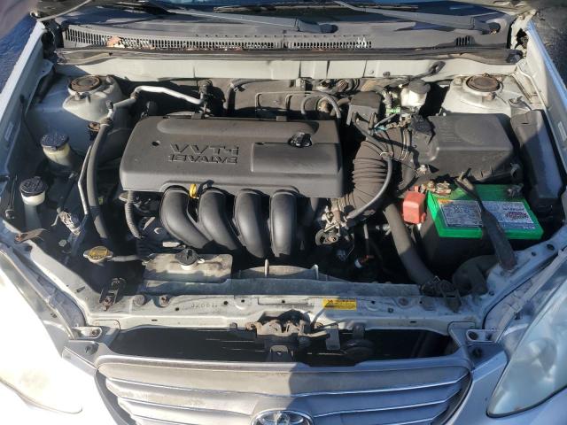 1NXBR32E24Z272245 - 2004 TOYOTA COROLLA CE ვერცხლისფერი ფოტო 11