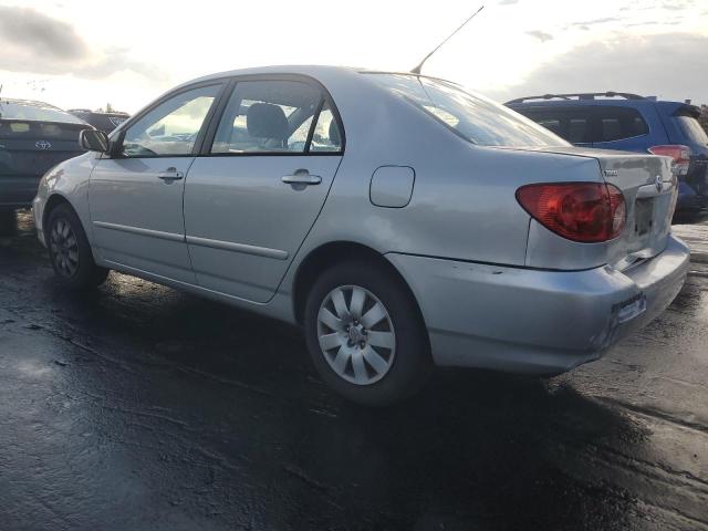 1NXBR32E24Z272245 - 2004 TOYOTA COROLLA CE ვერცხლისფერი ფოტო 2