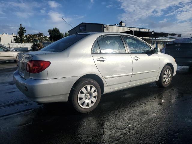 1NXBR32E24Z272245 - 2004 TOYOTA COROLLA CE ვერცხლისფერი ფოტო 3