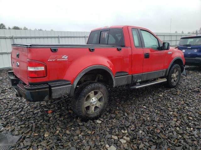 1FTRF04568KC77327 - 2008 FORD F150 RED photo 3