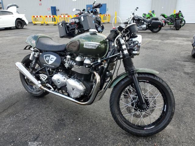 SMT920K1XDT573131 - 2013 TRIUMPH MOTORCYCLE THRUXTON GREEN photo 1