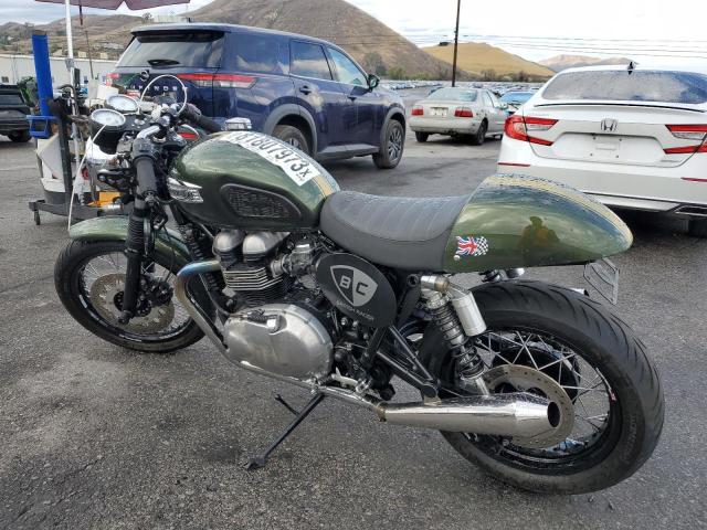 SMT920K1XDT573131 - 2013 TRIUMPH MOTORCYCLE THRUXTON GREEN photo 3