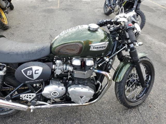 SMT920K1XDT573131 - 2013 TRIUMPH MOTORCYCLE THRUXTON GREEN photo 5