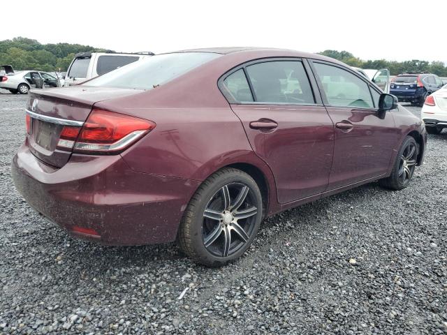 2HGFB2F53FH503742 - 2015 HONDA CIVIC LX MAROON photo 3