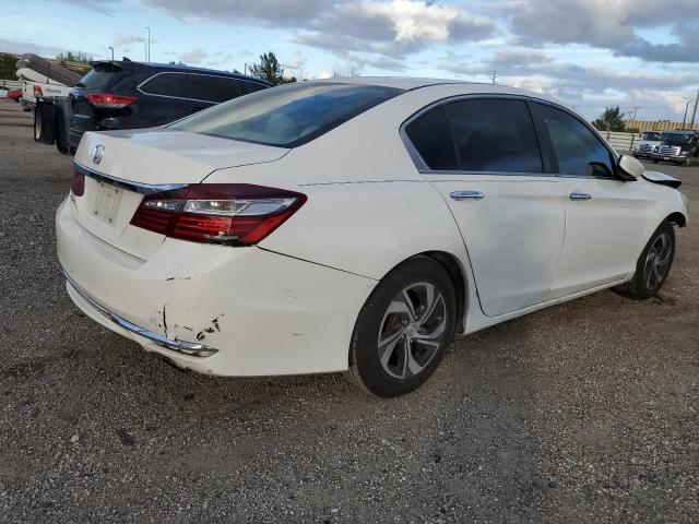 1HGCR2F33GA246532 - 2016 HONDA ACCORD LX WHITE photo 3