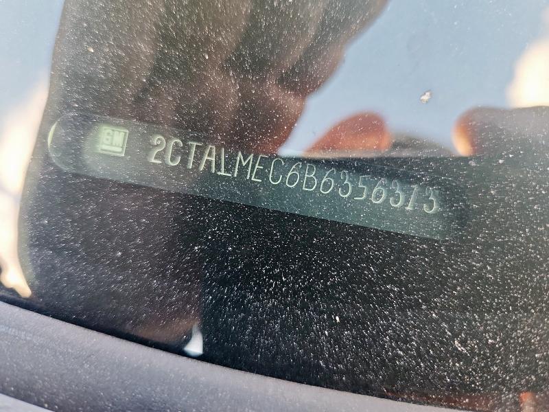 2CTALMEC6B6356313 - 2011 GMC TERRAIN SLE გრაფიტი ფოტო 14