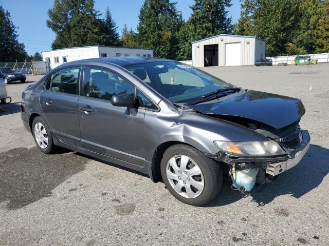 2HGFA1E25AH006771 - 2010 HONDA CIVIC DX GRAY photo 4