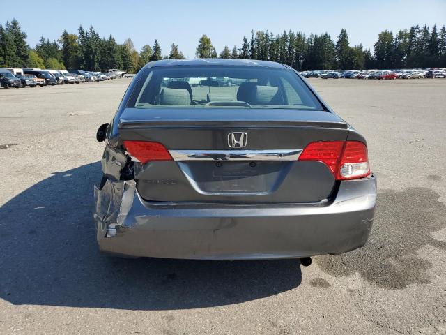 2HGFA1E25AH006771 - 2010 HONDA CIVIC DX GRAY photo 6