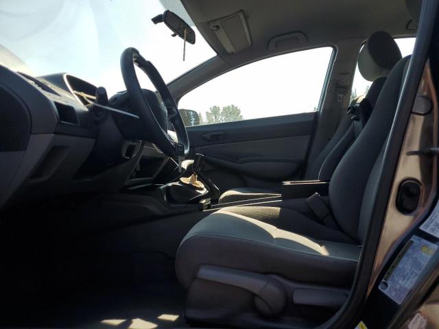 2HGFA1E25AH006771 - 2010 HONDA CIVIC DX GRAY photo 7