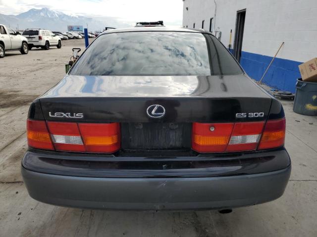 JT8BF22GXV0050908 - 1997 LEXUS ES 300 BLACK photo 6