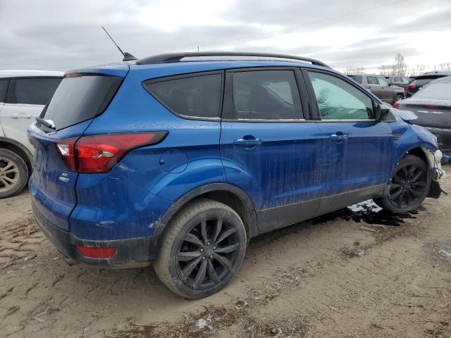 1FMCU9GD0KUC06103 - 2019 FORD ESCAPE SE BLUE photo 3