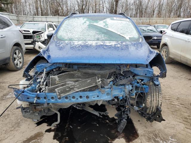 1FMCU9GD0KUC06103 - 2019 FORD ESCAPE SE BLUE photo 5