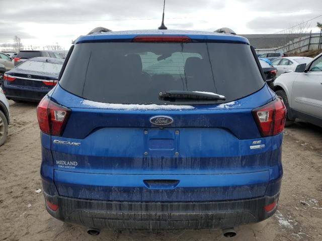 1FMCU9GD0KUC06103 - 2019 FORD ESCAPE SE BLUE photo 6