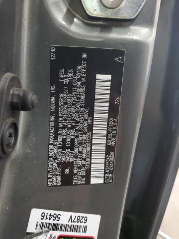 5TDJK3DC9BS017335 - 2011 TOYOTA SIENNA LE GREEN photo 13