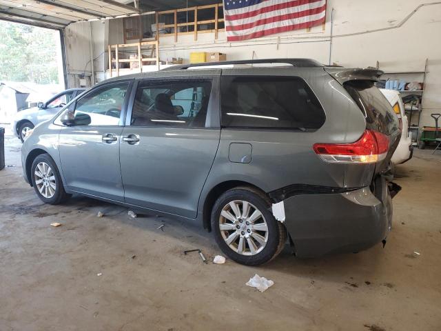 5TDJK3DC9BS017335 - 2011 TOYOTA SIENNA LE GREEN photo 2