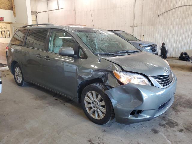 5TDJK3DC9BS017335 - 2011 TOYOTA SIENNA LE GREEN photo 4