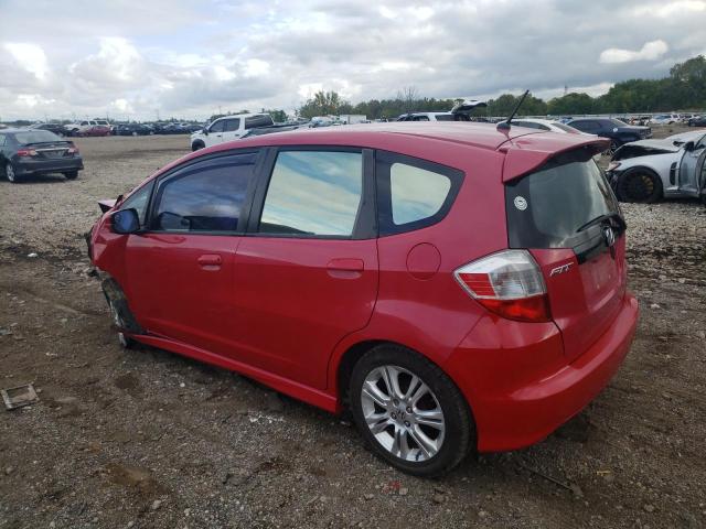 JHMGE88459S028589 - 2009 HONDA FIT SPORT RED photo 2