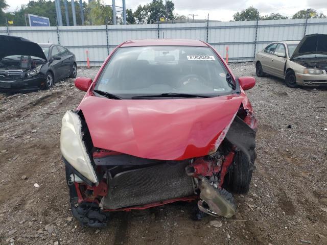 JHMGE88459S028589 - 2009 HONDA FIT SPORT RED photo 5