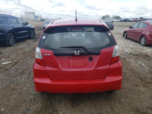 JHMGE88459S028589 - 2009 HONDA FIT SPORT RED photo 6