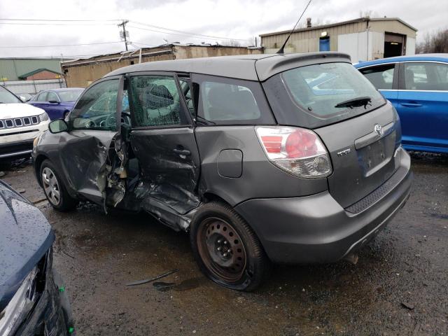 2T1KR32E38C715140 - 2008 TOYOTA COROLLA MA XR GRAY photo 2