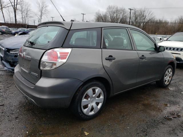 2T1KR32E38C715140 - 2008 TOYOTA COROLLA MA XR GRAY photo 3