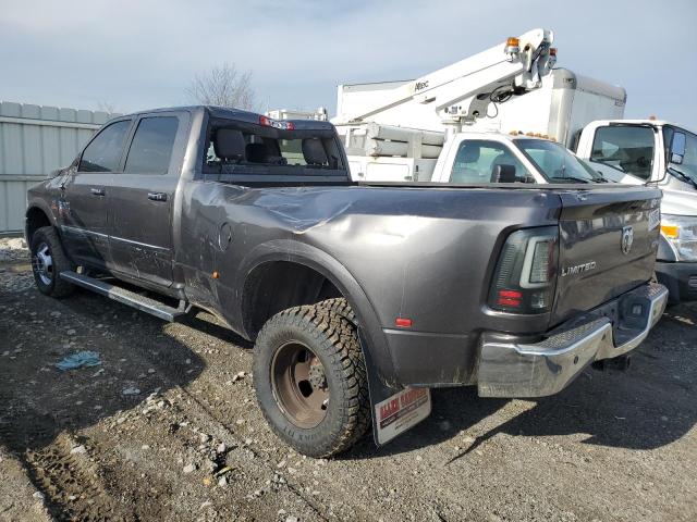 3C63RRKL5FG630350 - 2015 RAM 3500 LONGHORN GRAY photo 2