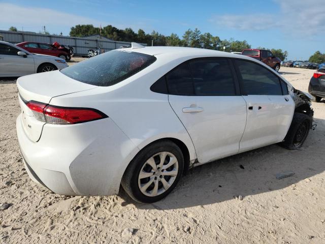 5YFEPMAE5MP255547 - 2021 TOYOTA COROLLA LE Biały zdjęcie 3