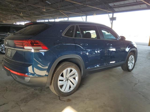 1V2JE2CA2PC206921 - 2023 VOLKSWAGEN ATLAS CROS SE Bleu photo 3