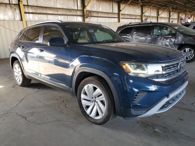 1V2JE2CA2PC206921 - 2023 VOLKSWAGEN ATLAS CROS SE Bleu photo 4