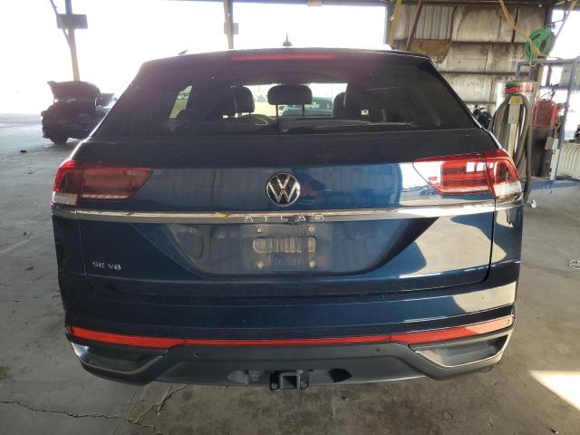 1V2JE2CA2PC206921 - 2023 VOLKSWAGEN ATLAS CROS SE Bleu photo 6