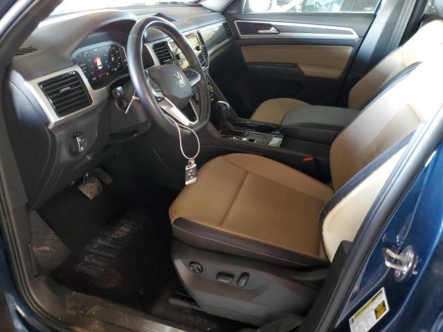 1V2JE2CA2PC206921 - 2023 VOLKSWAGEN ATLAS CROS SE Bleu photo 7
