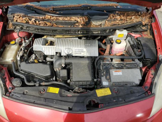 JTDKN3DU9C1531494 - 2012 TOYOTA PRIUS წითელი ფოტო 11