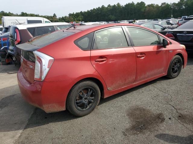 JTDKN3DU9C1531494 - 2012 TOYOTA PRIUS წითელი ფოტო 3